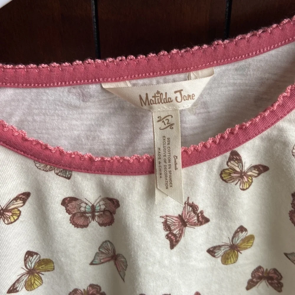 Matilda Jane - Fall Flutter Butterfly Long Sleeve Tee
